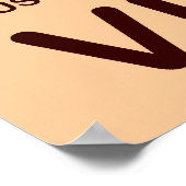 Österreichisches Gebäude Wien Poster (Ecke)