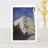 Österreichisches Hofportrait Karte (Gelbe Blume)