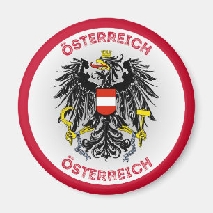 Österreichisches Kulturerbe-Emblem Magnet