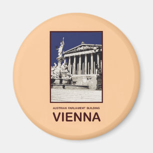 Österreichisches Parlaments-Gebäude Wien Magnet