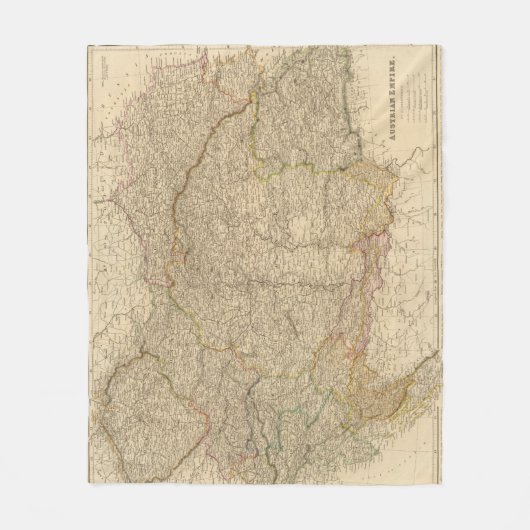 Österreichisches Reich 5 Fleecedecke (Vorderseite)