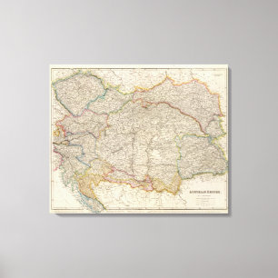 Österreichisches Reich 5 Leinwanddruck