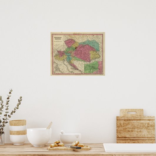 Österreichisches Reich 6 Poster (Küche)