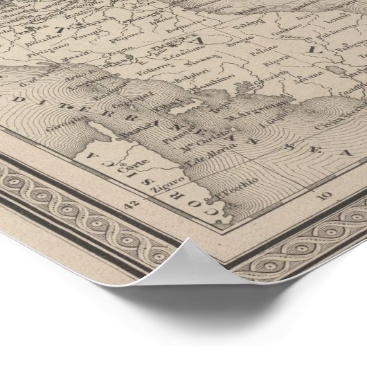 Österreichisches Reich Poster (Ecke)