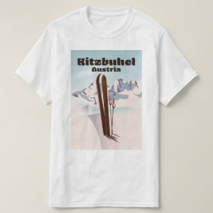 Österreichisches Skipposter T-Shirt