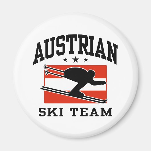 Österreichisches Skiteam Magnet (Vorne)
