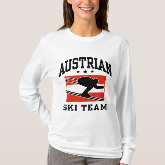 Österreichisches Skiteam T-Shirt (Vorderseite)