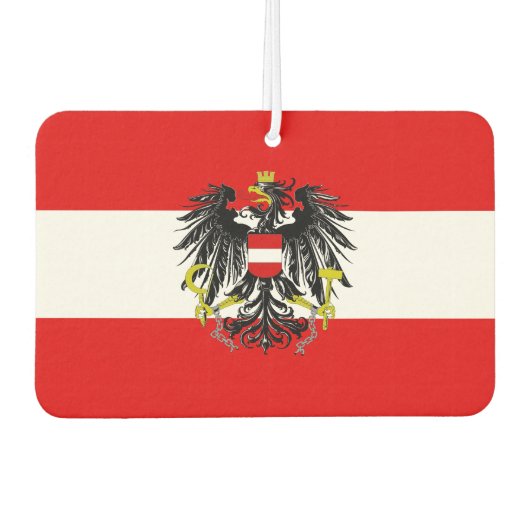 Österreichisches Wappen Autolufterfrischer (Vorderseite)
