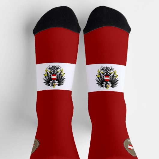 Österreichisches Wappen Socken (Oben)