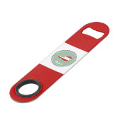 Österreichisches Wappen Speed Flaschenöffner (Rückseite Schrägansicht)