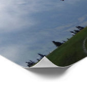 Österreichisches Zollposter Poster (Ecke)