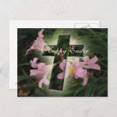 Osterreligiös Feiertagspostkarte (Vorne/Hinten)