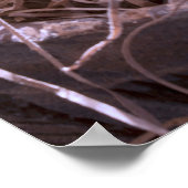 Osterreligiöses Christlich "das Wort wurde Fleisch Poster (Ecke)