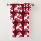 Osterrosa Weißes Ostereier Happy Oster Badhandtuch Set (Insitu)