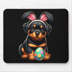Osterrottweiler Hunde Haustiere Liebhaber Kaninche Mousepad