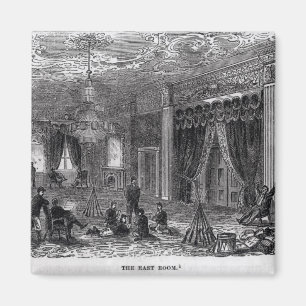 Ostersaal des Weißen Hauses Während des Zivilen Magnet