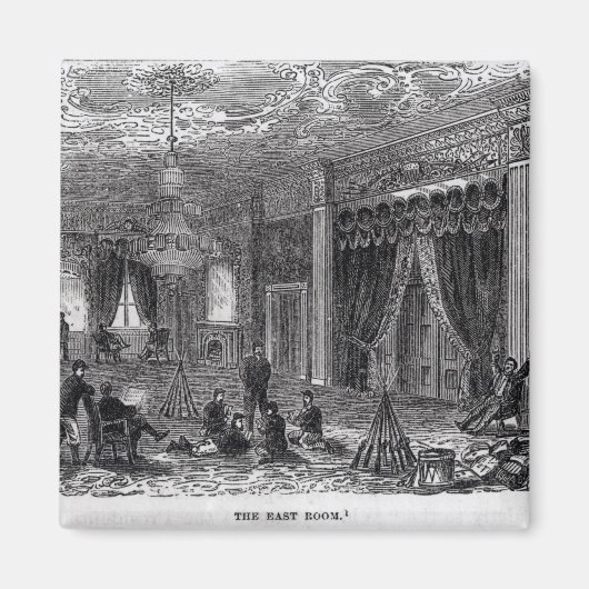 Ostersaal des Weißen Hauses Während des Zivilen Magnet (Vorne)