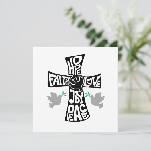 Ostersaison Einladung (Stehend Vorderseite)