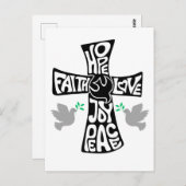 Ostersaison Postkarte (Vorne/Hinten)