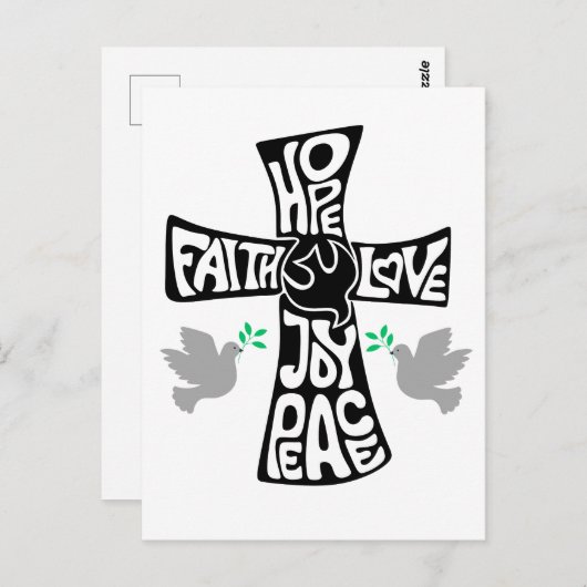 Ostersaison Postkarte (Vorne/Hinten)