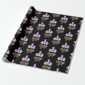 Osterscheide | Ostereier Jagd Niedlich Bunny Geschenkpapier (Ungerollt)