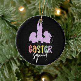 Osterscheide | Ostereier Jagd Niedlich Bunny Keramik Ornament