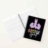 Osterscheide | Ostereier Jagd Niedlich Bunny Notizblock (Innenseite)