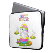 Osterschläfer Laptopschutzhülle (Vorderseite Links)