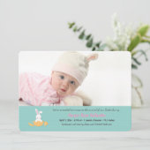 Osterschlampfer Foto Einladung Horizontal (Stehend Vorderseite)