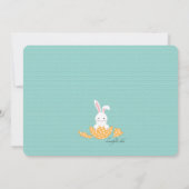 Osterschlampfer Foto Einladung Horizontal (Rückseite)