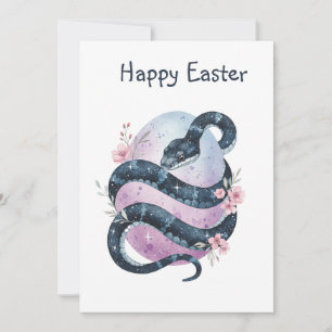 Osterschlange Dankeskarte