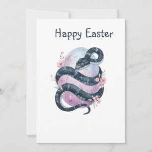Osterschlange Dankeskarte