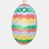 Osterschmuck Maßgeschneiderte Eierdekorationen Keramikornament (Links)
