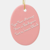 Osterschmuck Maßgeschneiderte Eierdekorationen Keramikornament (Hinten)