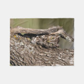 Osterschnecke Fleecedecke (Vorderseite (Horizontal))