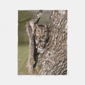 Osterschnecke Fleecedecke (Vorderseite)