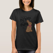 Osterschokolade Bunny Mein Hintern Hurt Bunny T-Shirt (Vorderseite)
