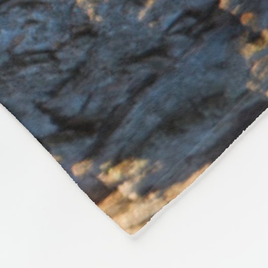 Osterschrei Fleecedecke (Ecke)