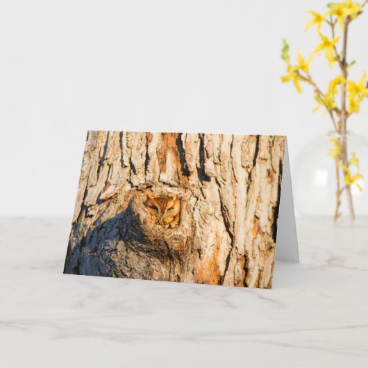 Osterschrei Karte (Gelbe Blume)