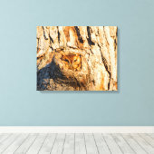 Osterschrei Leinwanddruck (Insitu (Holzboden))