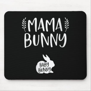 Osterschwangerschaft Ankündigung Mama Bunny Ba Mousepad