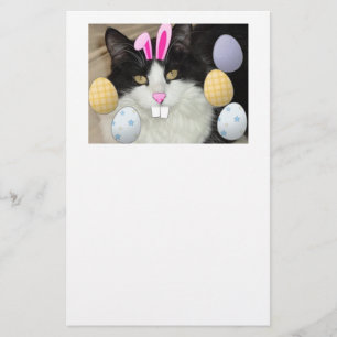 Osterschwarz und Weiß Briefpapier