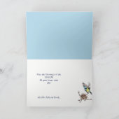 Ostersegenskarte für Hirsche und Hirsche Feiertagskarte (Innenseite)