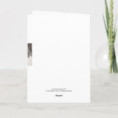 Ostersegenskreuz Feiertagskarte (Rückseite)