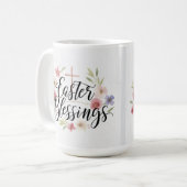 Ostersegmente Typografie Tasse - Eleganter Frühlin (Vorderseite Links)
