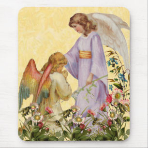 Ostersegnung Angel Maus Pad Mousepad