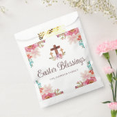 Ostersegnung Blumenkreuz Geschenktütchen (Versiegelt)