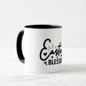 Ostersegnung Christlich Tasse (Vorderseite Links)