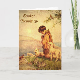 Ostersegnung Feiertagskarte