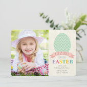 Ostersegnung Foto-Flachkarte Feiertagskarte (Stehend Vorderseite)